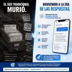 El SEO tradicional murió. Y tú sigues escribiendo como si Google fuera un bibliotecario de 1990. 📚❌
