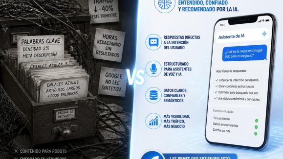 El SEO tradicional murió. Y tú sigues escribiendo como si Google fuera un bibliotecario de 1990. 📚❌