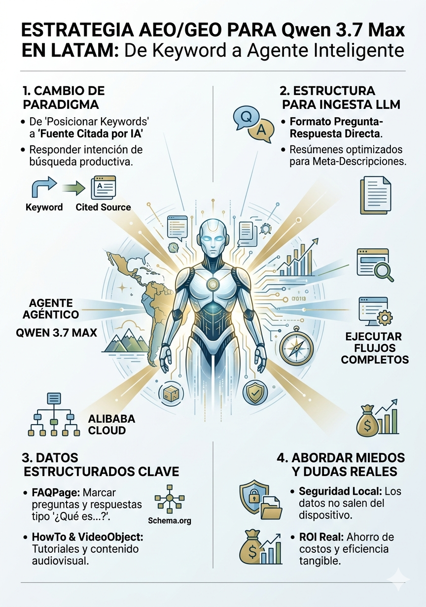 🚀 Qwen 3.7 Max: Deja de Chatear, Empieza a Ejecutar (Guía AEO para LATAM)